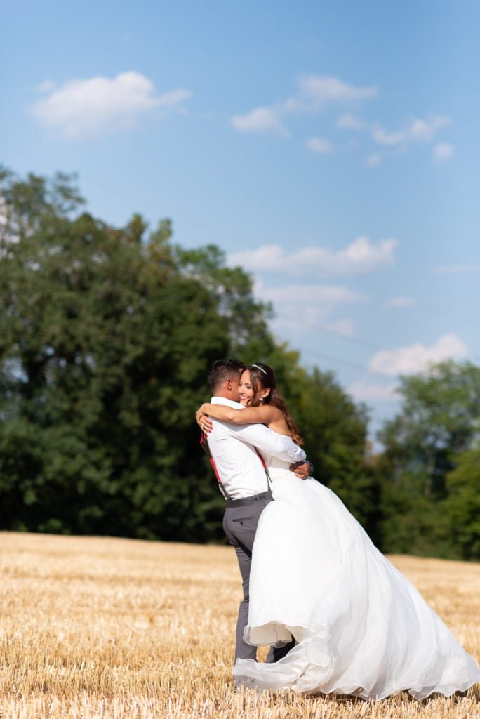 Paarshooting am Hochzeitstag mit der Hochzeitsfotografin Stefanie Chareonbood
