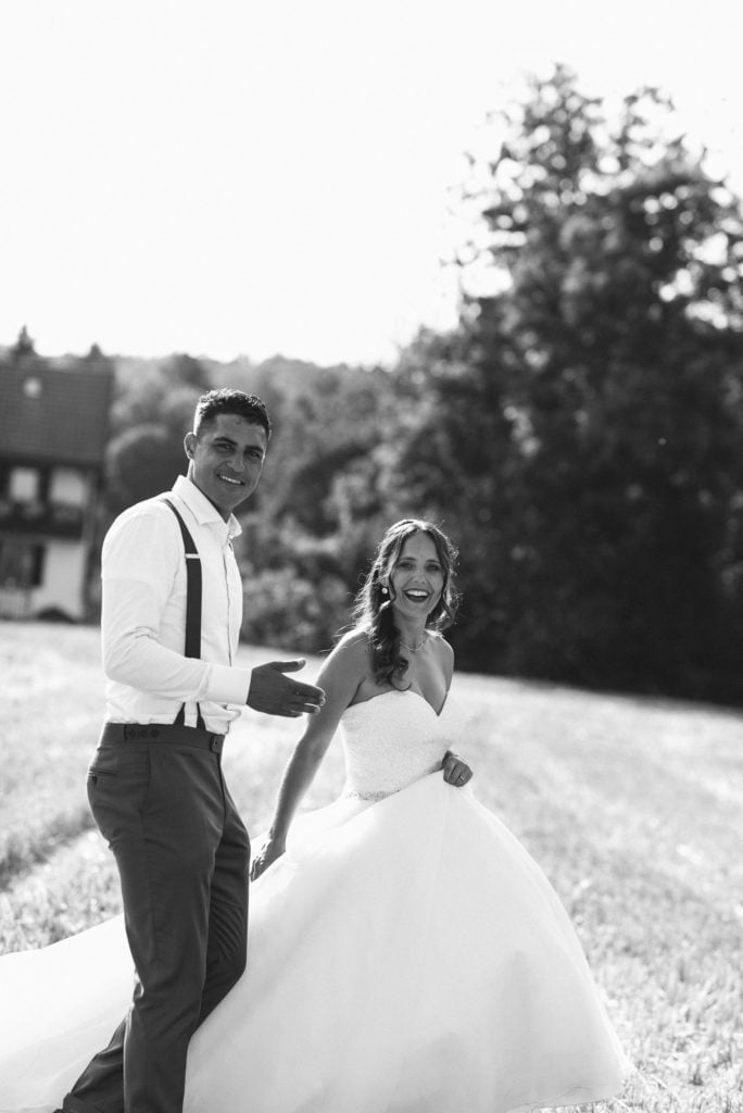 Paarshooting am Hochzeitstag mit der Hochzeitsfotografin Stefanie Chareonbood